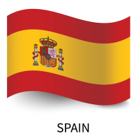 Spain  flag